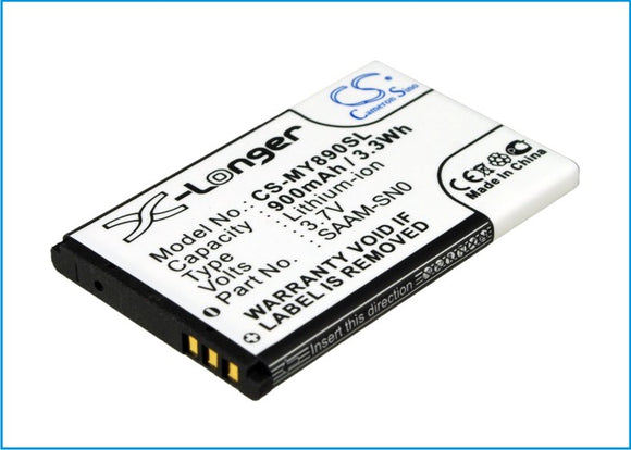 Battery for VEX IQ Controller VEX-228-2779 3.7V Li-ion 900mAh / 3.33Wh