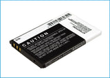 Battery for KDDI T718 3.7V Li-ion 900mAh / 3.33Wh