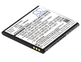 Battery for Myphone Funky BM-03 3.7V Li-ion 1500mAh / 5.55Wh