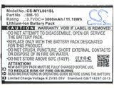 Battery for Myphone L-Line BM-10 3.7V Li-ion 3000mAh / 11.10Wh