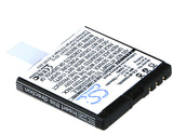 Battery for Myphone 6600 MP-S-T 3.7V Li-ion 750mAh / 2.78Wh
