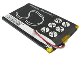 Battery for Navigon 40 Plus 384.00035.005, 8390-ZC01-0780 3.7V Li-Polymer 1200mA