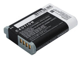 Battery for Canon LEGRIA Mini X NB-12L 3.6V Li-ion 1900mAh / 6.84Wh