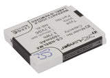 Battery for Canon IXY 200F NB-6L, NB-6LH 3.7V Li-ion 1000mAh / 3.70Wh