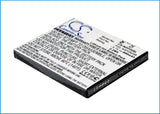 Battery for NTT DoCoMo P-02B AAP29248, P20 3.7V Li-ion 600mAh / 2.22Wh