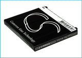 Battery for NTT DoCoMo P-01B AAP29248, P20 3.7V Li-ion 600mAh / 2.22Wh