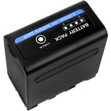 Battery for Sony HVL-20DW2 (Video Light) NP-F930, NP-F930/B, NP-F950, NP-F950/B,