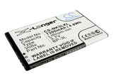 Battery for Nokia 603 BP-3L 3.7V Li-ion 1300mAh / 4.81Wh