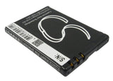 Battery for Nokia 2630 BL-4B, BL-4BA 3.7V Li-ion 750mAh / 2.8Wh