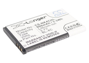Battery for BLU TV2Go Lite C4C08T, C4C50T, C4C60T, C4C85T 3.7V Li-ion 900mAh / 3