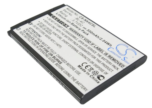 Battery for MANTA TEL2405 JB-4C 3.7V Li-ion 550mAh / 2.04Wh