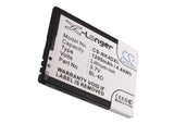 Battery for Nexian NX-AC-001 3.7V Li-ion 1200mAh / 4.44Wh