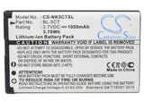 Battery for Nokia 5220 XpressMusic BL-5CT 3.7V Li-ion 1000mAh