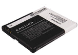 Battery for Nokia N96 BL-5F 3.7V Li-ion 950mAh / 3.51Wh