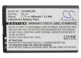 Battery for Nokia Lumia 521 BL-5J 3.7V Li-ion 900mAh / 3.33Wh