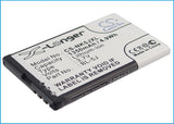 Battery for Nokia X1-01 BL-5J 3.7V Li-ion 1350mAh / 5.00Wh