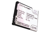 Battery for Nokia X7-00 BL-5K 3.7V Li-ion 1000mAh / 3.70Wh