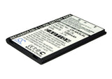 Battery for Nokia 9500 BP-5L 3.7V Li-ion 1300mAh / 4.81Wh