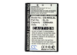 Battery for Nokia E61 BP-5L 3.7V Li-ion 1300mAh / 4.81Wh