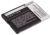 Battery for Nokia 2330 BL-5S 3.7V Li-ion 900mAh / 3.33Wh