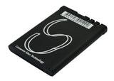 Battery for Nokia N75 BL-5BT 3.7V Li-ion 800mAh / 2.96Wh