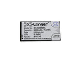Battery for Nokia RM-1154 BV-T3G 3.8V Li-ion 2000mAh / 7.60Wh