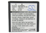 Battery for Nokia 6151 BP-6M 3.7V Li-ion 700mAh / 2.59Wh