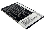 Battery for Nokia Lumia 822 BP-4W 3.7V Li-ion 1800mAh / 6.66Wh