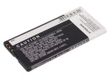 Battery for Nokia Lumia 825 BP-5T 3.7V Li-ion 1650mAh / 6.11Wh