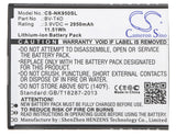 Battery for Nokia Lumia 950 XL BV-T4D 3.9V Li-ion 2950mAh / 11.51Wh