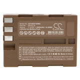 Battery for NIKON D70s EN-EL3e 7.4V Li-ion 2000mAh / 14.80Wh