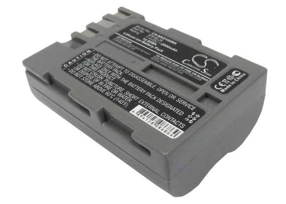 Battery for Nikon D70 EN-EL3e 7.4V Li-ion 2000mAh / 14.80Wh