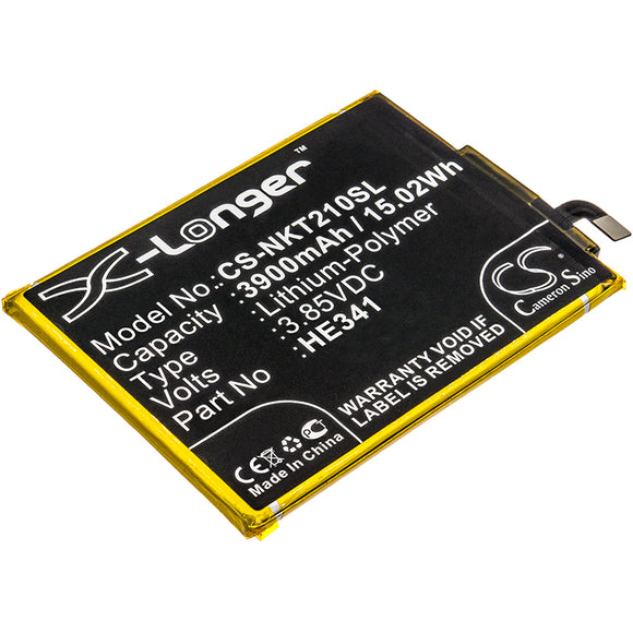 Battery for Nokia 2.1 HE338, HE341 3.85V Li-Polymer 3900mAh / 15.02Wh