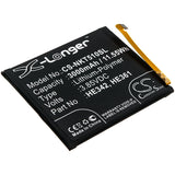 Battery for Nokia X6 2018 HE342, HE361 3.85V Li-Polymer 3000mAh / 11.55Wh