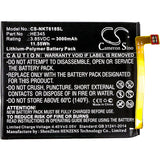 Battery for Nokia Nokia 6 2nd HE345, HE353 3.85V Li-Polymer 3000mAh / 11.55Wh
