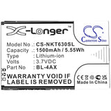 Battery for Nokia TA-1324  BL-4AX, BL-4XL 3.7V Li-ion 1500mAh / 5.55Wh