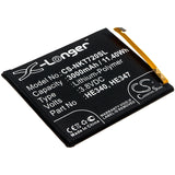 Battery for Nokia TA-1041 HE340, HE347 3.8V Li-Polymer 3000mAh / 11.40Wh