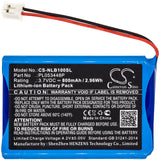 Battery for Nolan N86 PL053448P 3.7V Li-ion 800mAh / 2.96Wh