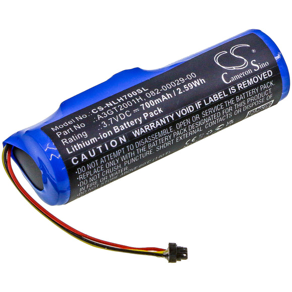 Battery for Nest H17 082-00029-00, A3GT2001H 3.7V Li-ion 700mAh / 2.59Wh