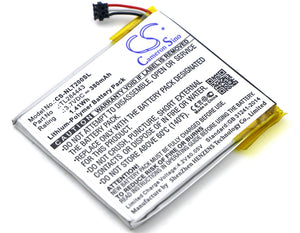Battery for Nest T3007ES GB-S10-284449-0100, TL284443 3.7V Li-Polymer 380mAh / 1