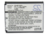 Battery for Casio Exilim Zoom EX-Z2000 NP-110, NP-110DBA, NP-110L 3.7V Li-ion 11