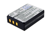 Battery for Ordro HDV-D325 084-07042L-062, NP-170 3.7V Li-ion 1700mAh
