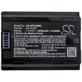 Battery for Fujifilm X-T4 NP-W235 7.4V Li-ion 2000mAh / 14.80Wh