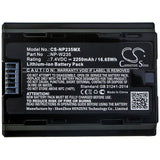 Battery for Fujifilm X-T4 NP-W235 7.4V Li-ion 2250mAh / 16.65Wh