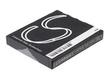 Battery for Pentax Optio A20 D-LI8, D-Li85 3.7V Li-ion 850mAh / 3.15Wh