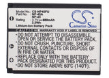 Battery for Fujifilm FinePix Z950EXR NP-45, NP-45A, NP-45B, NP-45S 3.7V Li-ion 6