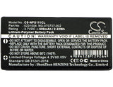Battery for NEC PS3D 0231004, 0231005, NG-070737-002 3.7V Li-Polymer 600mAh / 2.