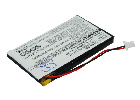 Battery for Sony Clie PEG-SJ33 LISI241 3.7V Li-Polymer 1200mAh