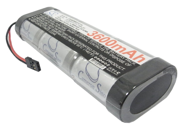Battery for RC CS-NS360D37C114 CS-NS360D37C114 7.2V Ni-MH 3600mAh