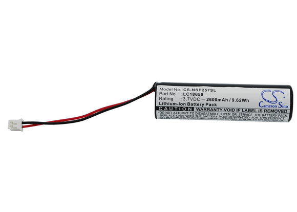 Battery for NVIDIA P2570 LC18650 3.7V Li-ion 2600mAh / 9.62Wh